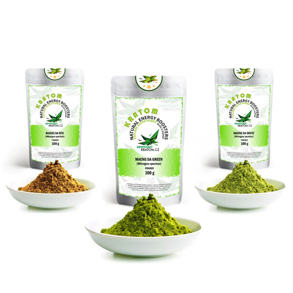 Kratom Starter pack - Red Green White Kratom Starter pack - Red Green White