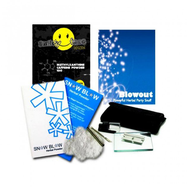 snow blow, SMILE FACE - kofeinový prášek snow blow, SMILE FACE - kofeinový prášek