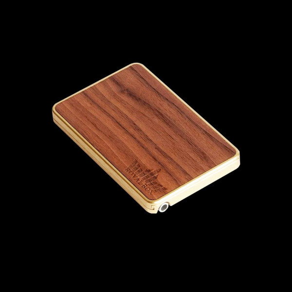 Royal Box AMERICAN WALNUT Gold Royal Box AMERICAN WALNUT Gold