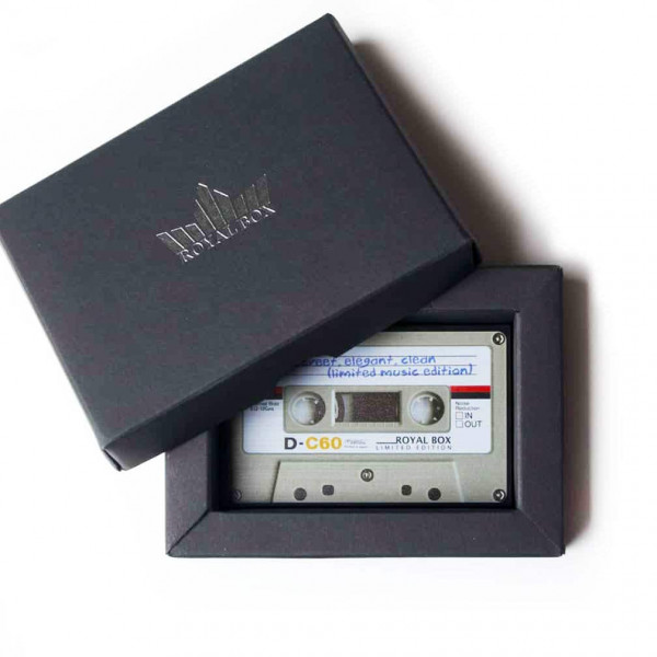 Royal Box Plastic Cassette Black Royal Box Plastic Cassette Black