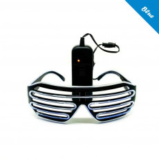 FESTX – SVÍTICÍ BRÝLE NA PÁRTY – MODRÁ