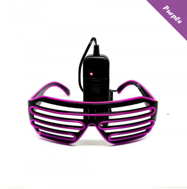 FestX - Svíticí brýle na párty - Fialová FestX - Svíticí brýle na párty - Fialová