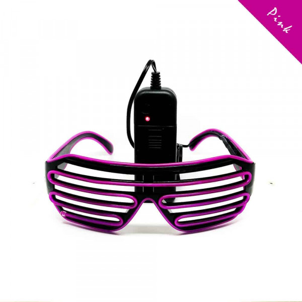 FestX - Svíticí brýle na párty - Růžová FestX - Svíticí brýle na párty - Růžová