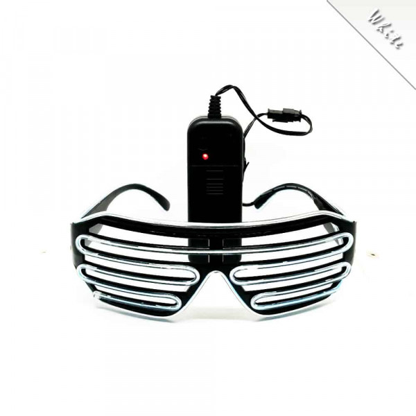 FestX - Svíticí brýle na párty - Bílá FestX - Svíticí brýle na párty - Bílá