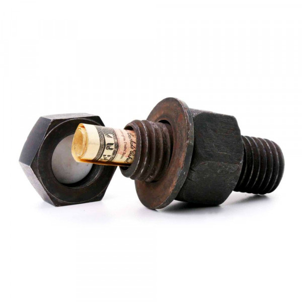 Kovový šroub - Tajný úložný box Kovový šroub - Tajný úložný box