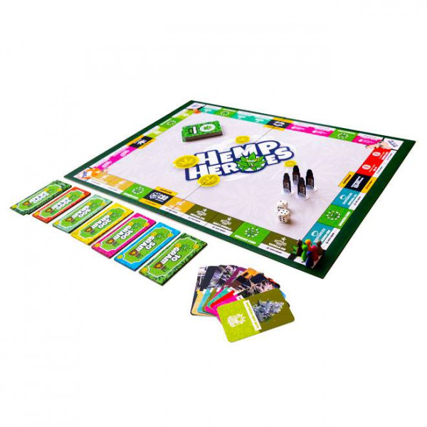 Hemp Heroes - Cannabis Game - Desková hra Hemp Heroes - Cannabis Game - Desková hra