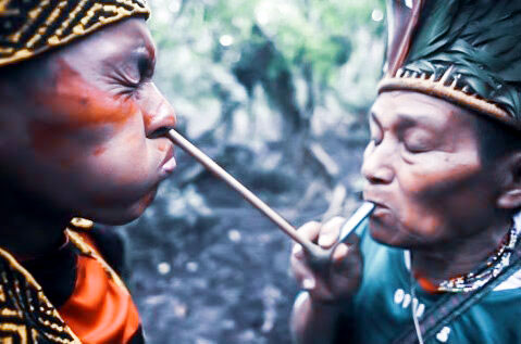 Rapé aplikátor - Kuripe - dřevěný