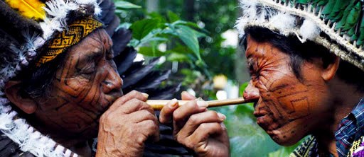 Rapé aplikátor - Kuripe - dřevěný