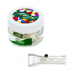 ROOR X PURIZE - Filtr z Borosilikátového skla - Extra Slim - Bílá