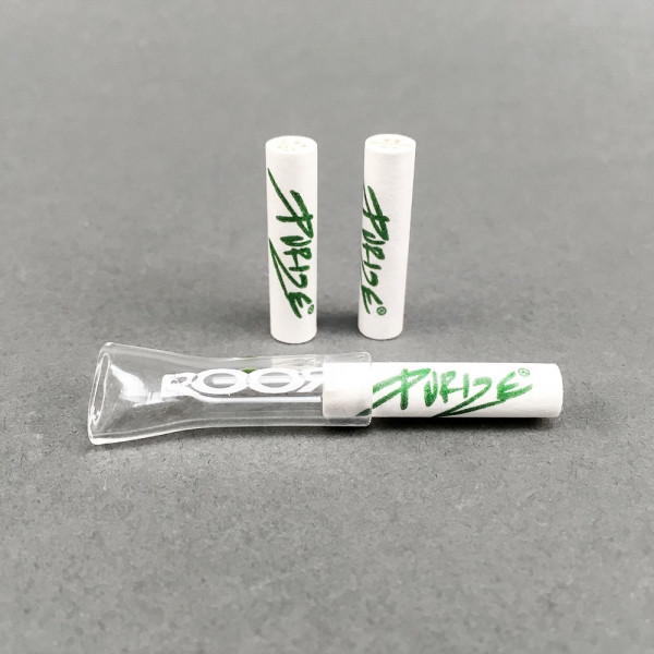 ROOR X PURIZE - Filtr z Borosilikátového skla - Extra Slim - Bílá ROOR X PURIZE - Filtr z Borosilikátového skla - Extra Slim - Bílá