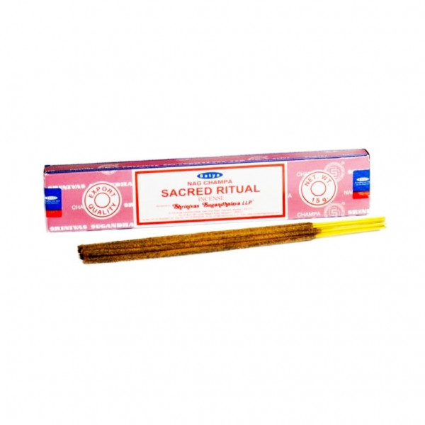 Vonné tyčinky - Nag Champa - Sacred Ritual - 15 g Vonné tyčinky - Nag Champa - Sacred Ritual - 15 g