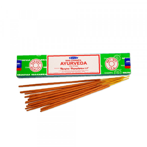 Vonné tyčinky - Nag Champa - Ayurveda - 15 g Vonné tyčinky - Nag Champa - Ayurveda - 15 g