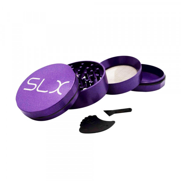 SLX Drtička Aluminium Non Sticky - Fialová- 4 části - 50mm