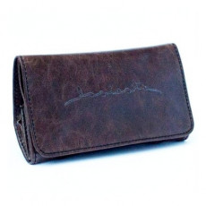 LA SIESTA - Pouzdro na tabák - Tmavě hnědá