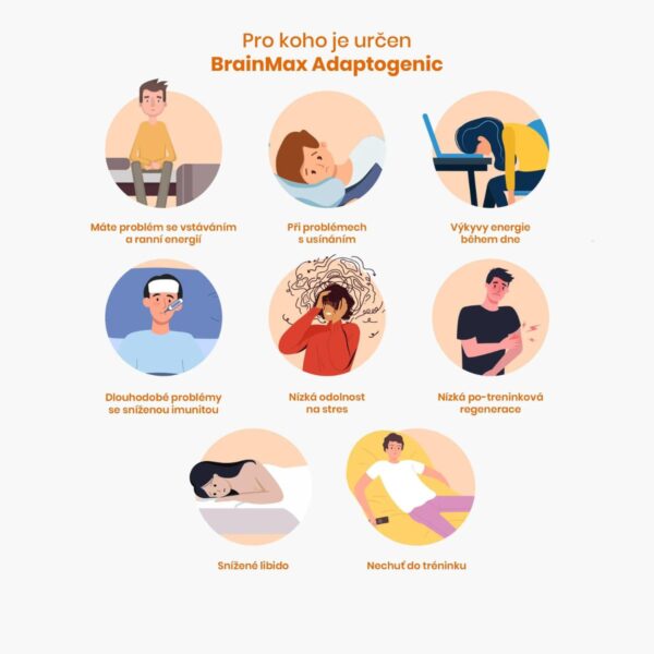 BrainMax - 1.5 Adaptogenic - 60 kapslí - Stop únavě! BrainMax - 1.5 Adaptogenic - 60 kapslí - Stop únavě!