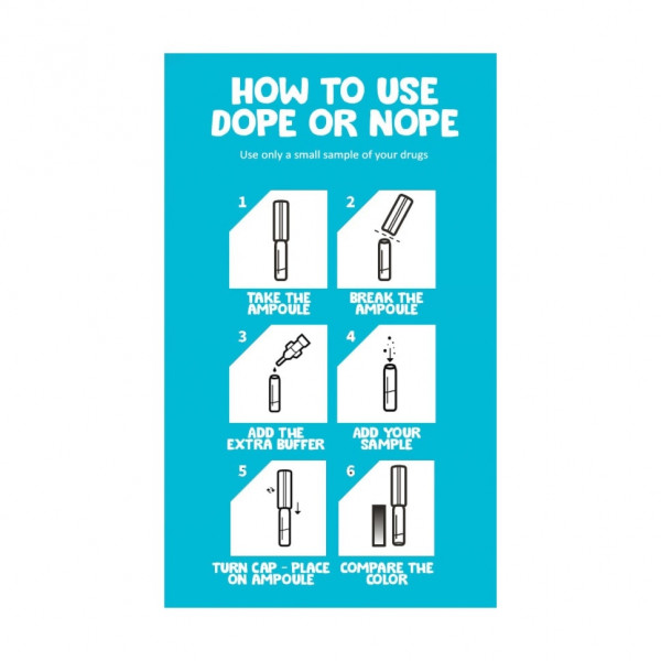 Cocaine Purity Test - Dope or Nope - Drogový test Cocaine Purity Test - Dope or Nope - Drogový test