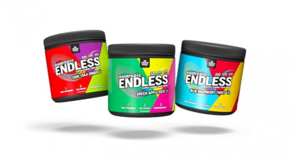 Endless Nootropic - Blue Raspberry Twist - 300 g Endless Nootropic - Blue Raspberry Twist - 300 g