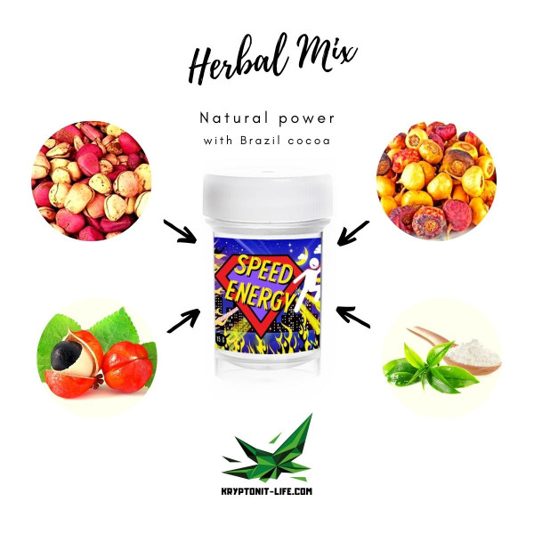 Herbal Mix - Speed Energy - 15g Herbal Mix - Speed Energy - 15g