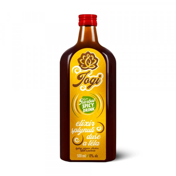 Herbal Spicy - Bylinný nápoj Jogi – 500 ml Herbal Spicy - Bylinný nápoj Jogi – 500 ml