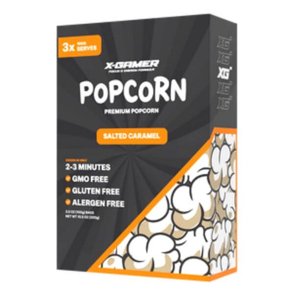 X-Gamer - X-Corn (Premium popcorn) - Slaný karamel - 3 ks X-Gamer - X-Corn (Premium popcorn) - Slaný karamel - 3 ks