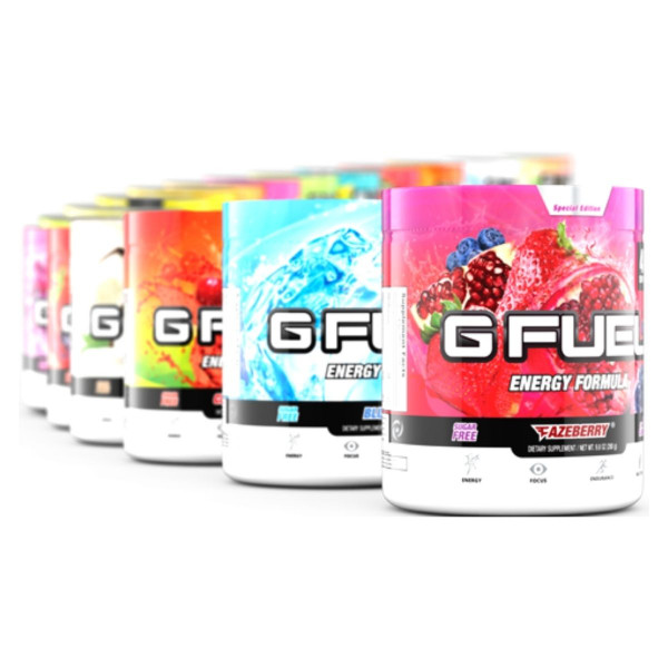 G Fuel - Energy Formula Tub - 280 g G Fuel - Energy Formula Tub - 280 g
