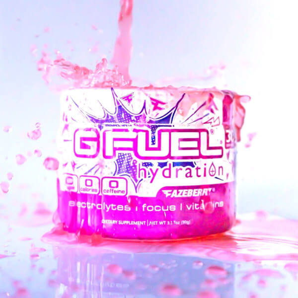 G Fuel - Hydration Tub - Fazeberry - 0% Kofeinu G Fuel - Hydration Tub - Fazeberry - 0% Kofeinu