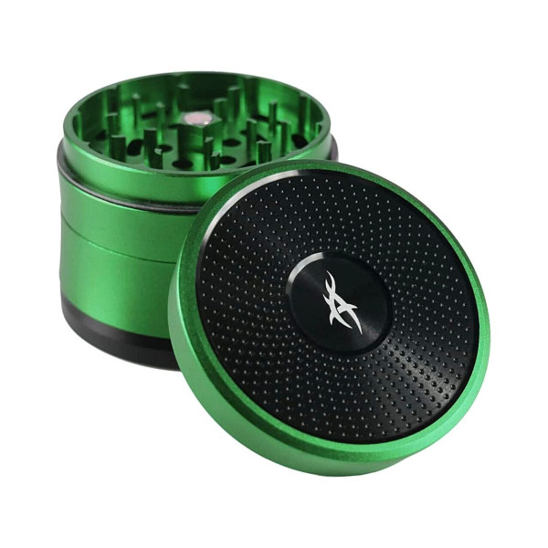 SOLINDER drtička - zelená - 62 mm - 4 části SOLINDER drtička - zelená - 62 mm - 4 části