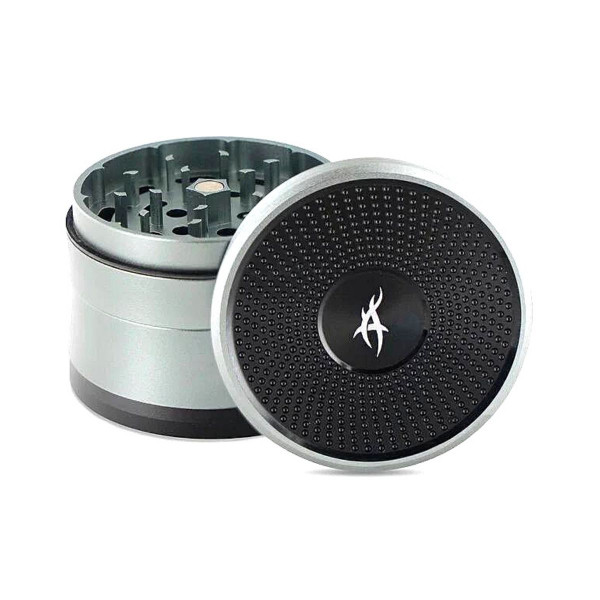 SOLINDER drtička - stříbrná - 62 mm - 4 části SOLINDER drtička - stříbrná - 62 mm - 4 části