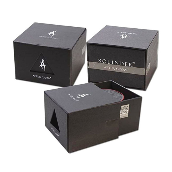 SOLINDER drtička - stříbrná - 62 mm - 4 části SOLINDER drtička - stříbrná - 62 mm - 4 části