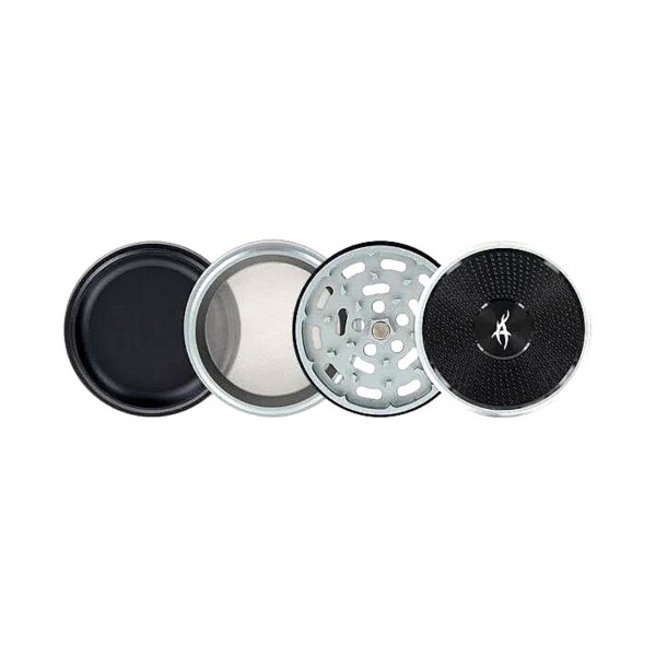 SOLINDER drtička - stříbrná - 62 mm - 4 části SOLINDER drtička - stříbrná - 62 mm - 4 části