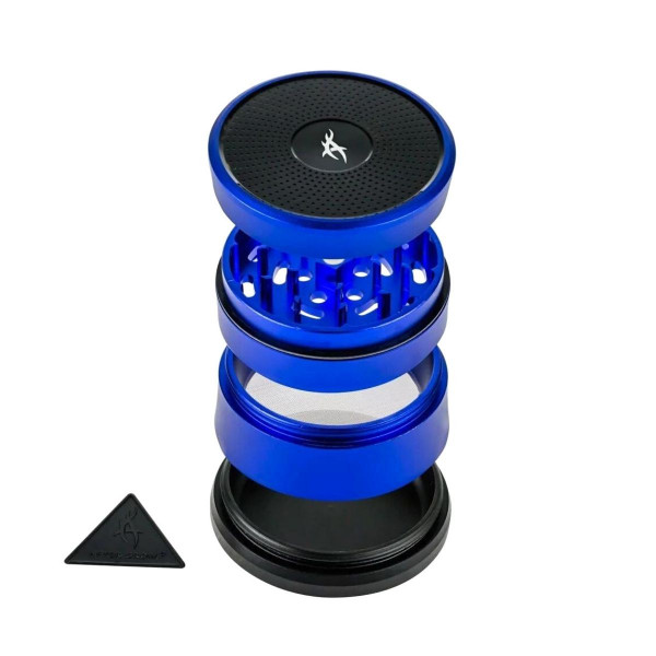 SOLINDER drtička - modrá - 62 mm - 4 části SOLINDER drtička - modrá - 62 mm - 4 části