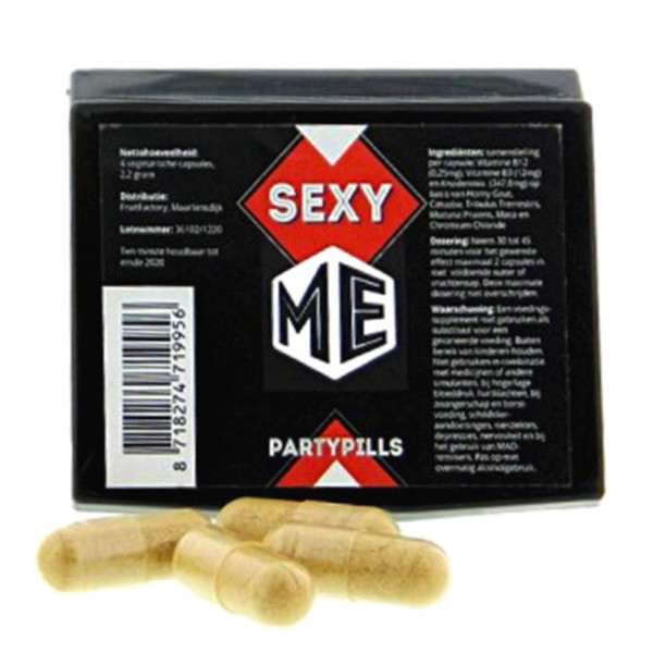 Sexy ME - Party Pills - 4 kapsle Sexy ME - Party Pills - 4 kapsle