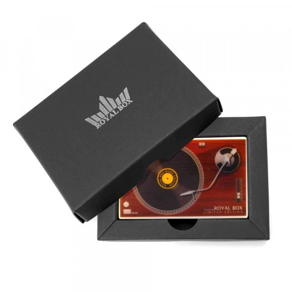 Royal Box Plastic Gramophone White Royal Box Plastic Gramophone White