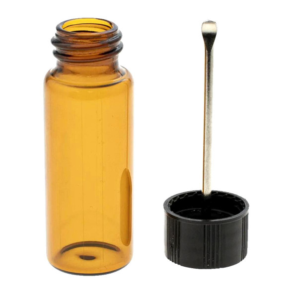 Skleněná lahvička s lžičkou XL Skleněná lahvička s lžičkou XL