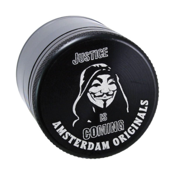 Hliníková drtička Amsterdam Originals - Anonymous - 4 části - 50 mm Hliníková drtička Amsterdam Originals - Anonymous - 4 části - 50 mm