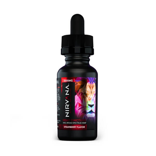 Nirvana - CBD OIL Tincture - Strawberry Nirvana - CBD OIL Tincture - Strawberry