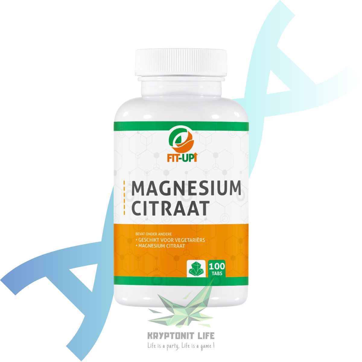 Magnesium Citrate | 100 Tabs - Fit-Up