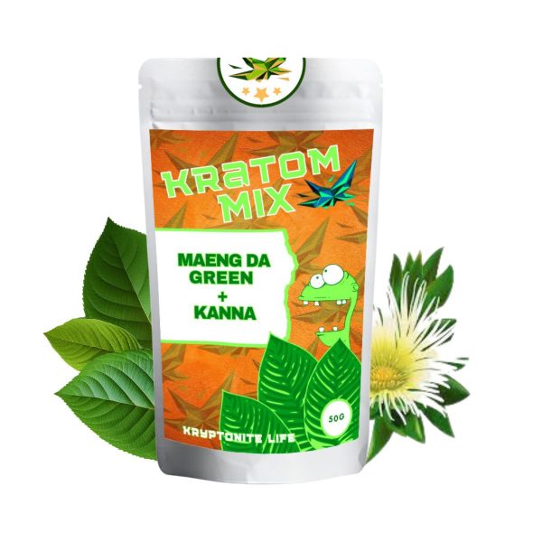 Kratom MIX - Maeng Da Green + Kanna Kratom MIX - Maeng Da Green + Kanna