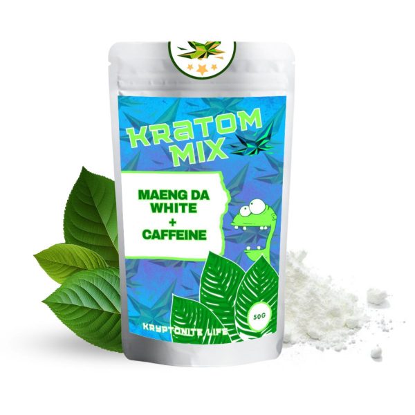 Kratom MIX - Maeng Da White + Caffeine Kratom MIX - Maeng Da White + Caffeine
