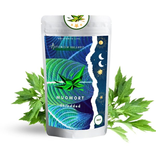 Mugwort (Artemisia vulgaris) - drcená bylina - 40 g Mugwort (Artemisia vulgaris) - drcená bylina - 40 g