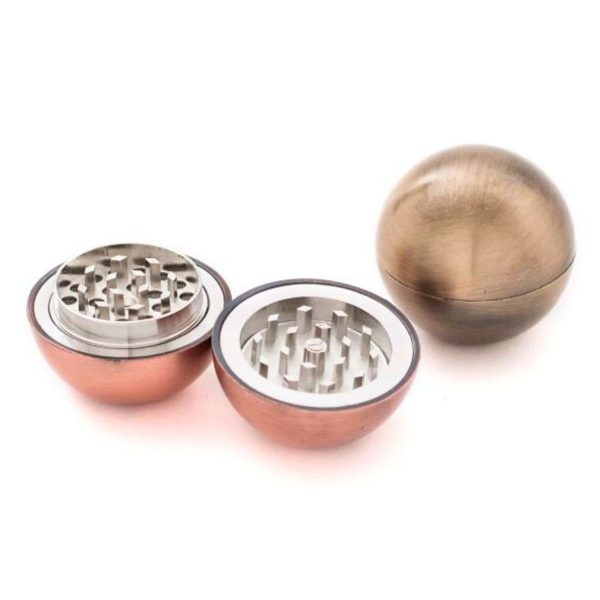 Kulatá kovová drtička - Pokeball - 2 části - 53 mm Kulatá kovová drtička - Pokeball - 2 části - 53 mm