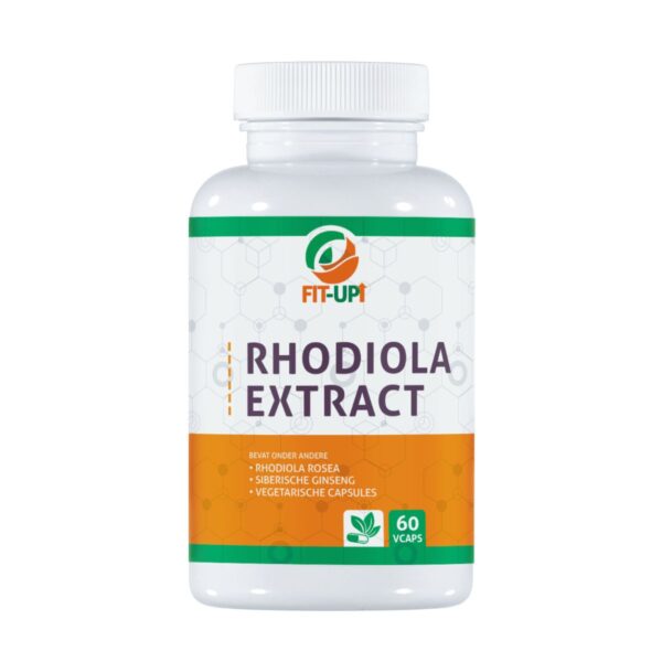 Rhodiola Rosea & Siberian Ginseng | 60 Vegan Caps - Fit-Up Rhodiola Rosea & Siberian Ginseng | 60 Vegan Caps - Fit-Up