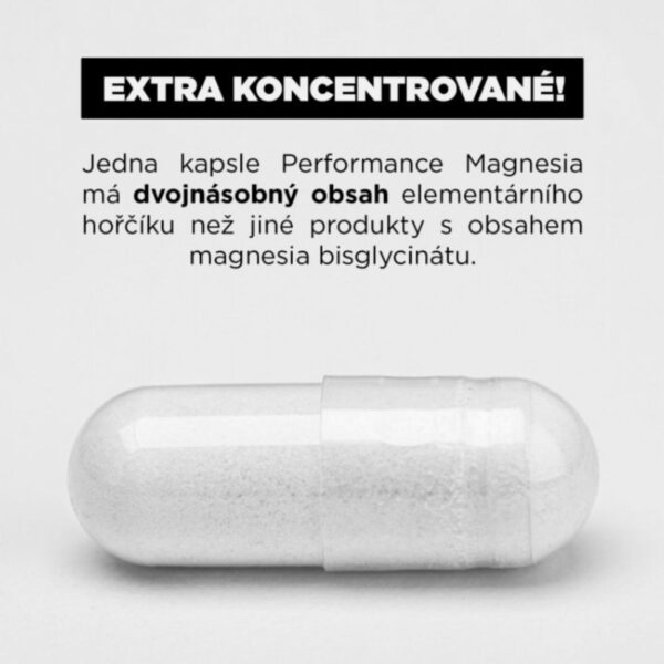 Performance Magnesium® 1000 mg - BrainMax | Hořčík 200 mg + Vitamín B6 P5P - 100 vegan kapslí Performance Magnesium® 1000 mg - BrainMax | Hořčík 200 mg + Vitamín B6 P5P - 100 vegan kapslí