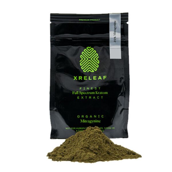 Kratom Extract | XRELEAF | Full Spectrum 20% Mitragynine - 1g Kratom Extract | XRELEAF | Full Spectrum 20% Mitragynine - 1g