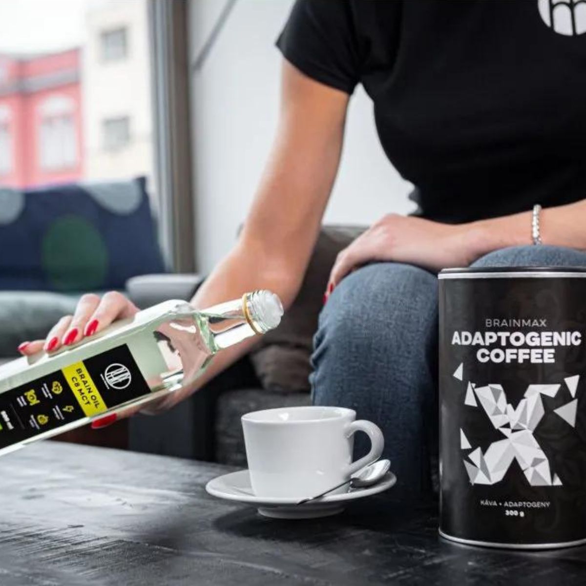 BrainMax Pure Brain MCT Oil C8 BIO - 500 ml