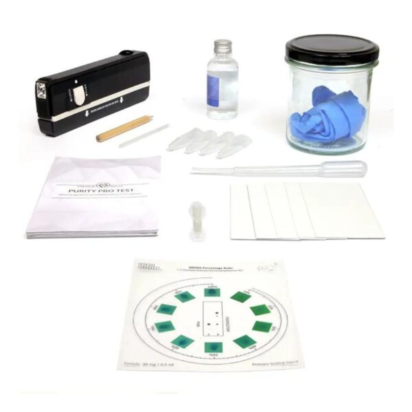 MDMA Testovací sada (TLC) - PRO Test - Drogový test - % čistota MDMA Testovací sada (TLC) - PRO Test - Drogový test - % čistota