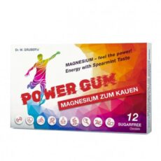 Hořčíková žvýkačka proti sevření čelistí