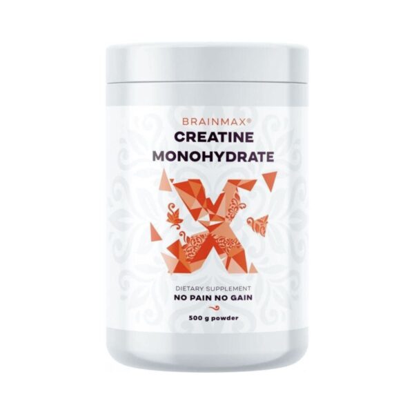 Creatine Monohydrate, Kreatin monohydrát - BrainMax | 500 g Creatine Monohydrate, Kreatin monohydrát - BrainMax | 500 g