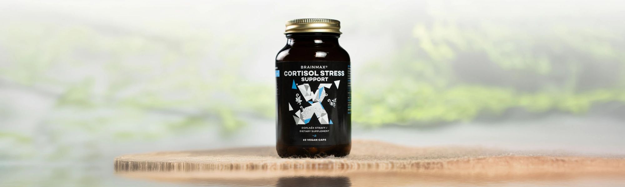 Cortisol Stress Support - komplex pro zvládání stresu | BrainMax