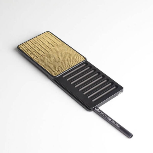 Royal Box Lizard Gold Royal Box Lizard Gold